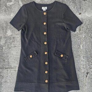 Vintage SGS Studio Ladies Dress Short Sleeve Jersy Dress Made in USA Size 14P